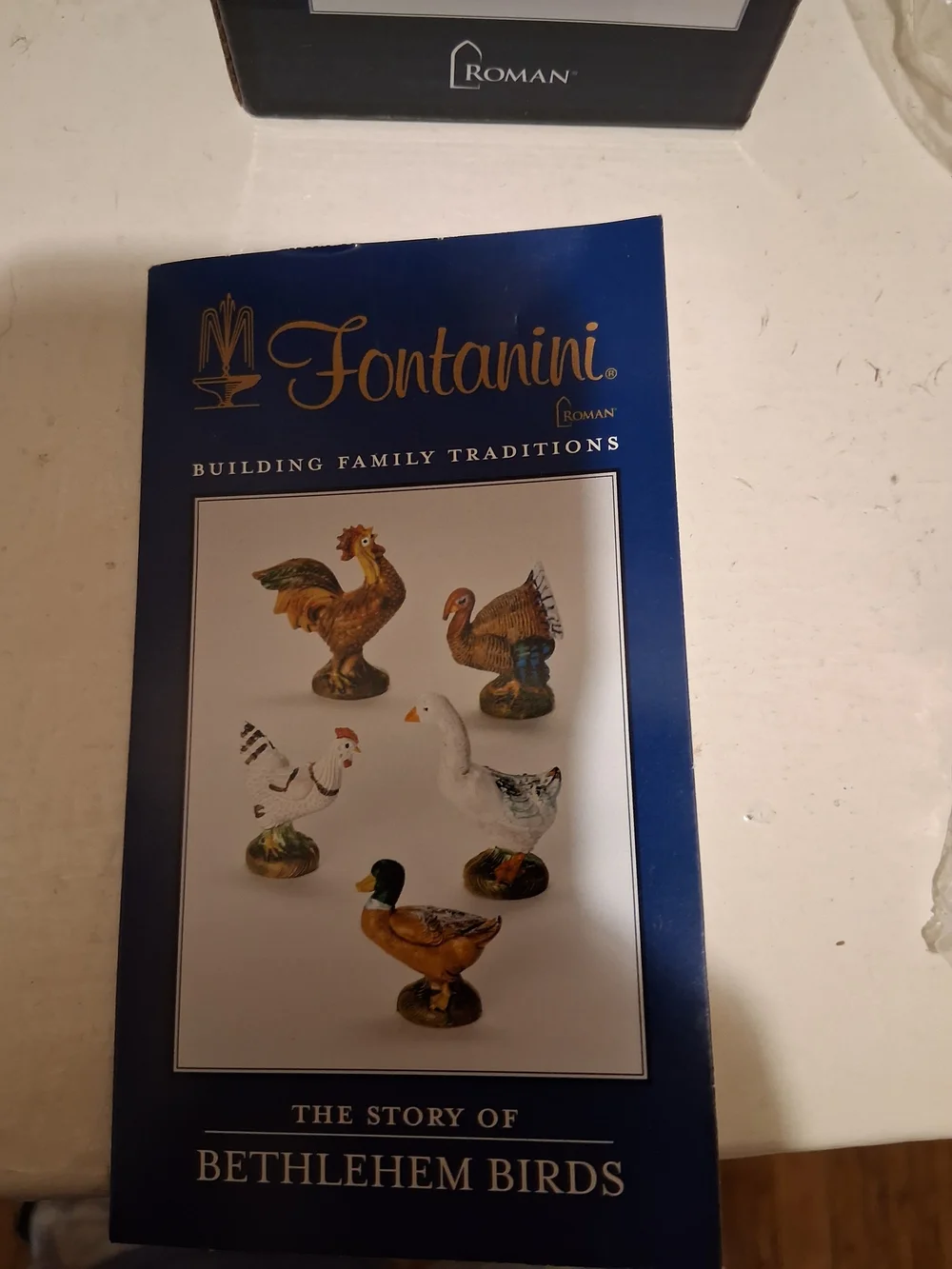 NIB Fontanini Barnyard Birds Set
